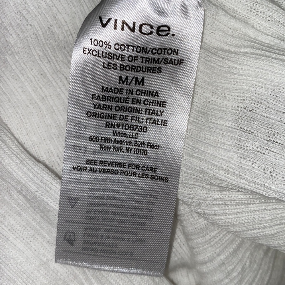 Vince Med Wht T - Picture 5 of 5